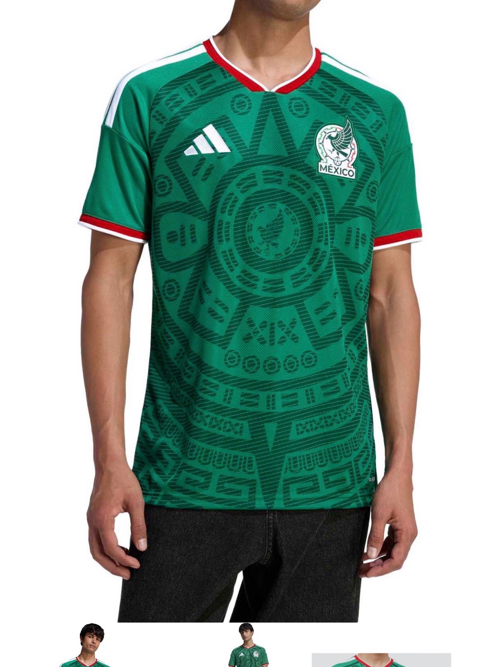 Adidas Adult Mexico 2026 Jersey’s Different Green /Black Available